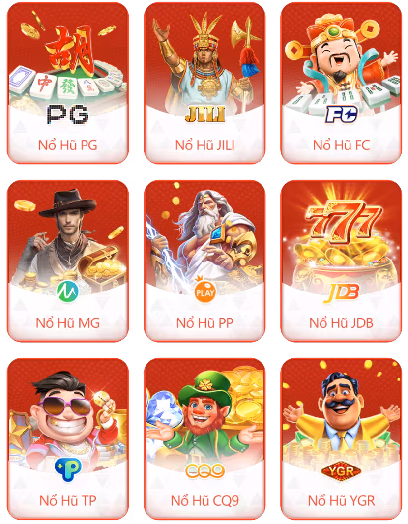 Sảnh game Nổ hũ THANG888